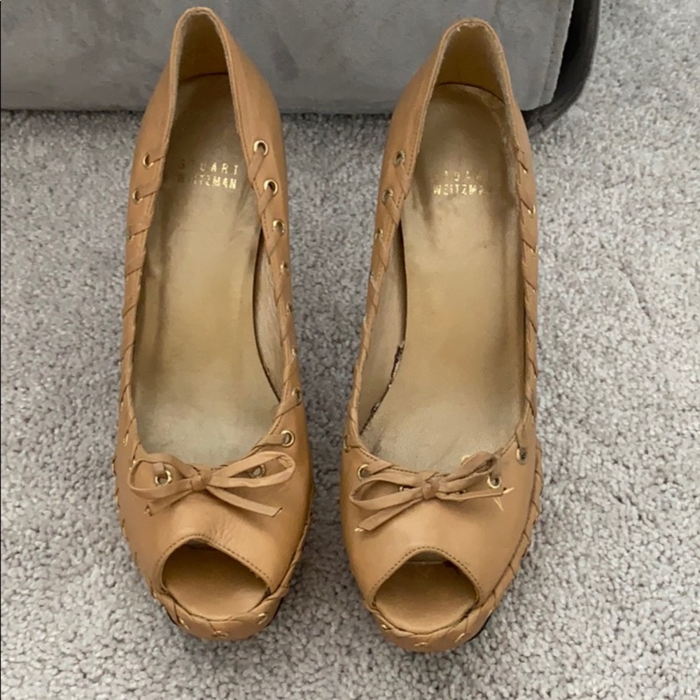 Staurt Weitzman nude platform pump